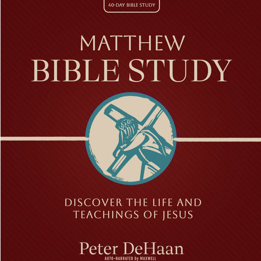 Matthew Bible Study: Discover the Life and Teachings of Jesus (audiobook)